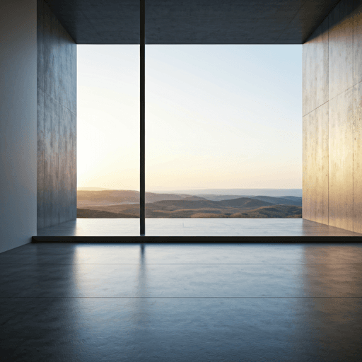 Modern architectural space with premium flooring