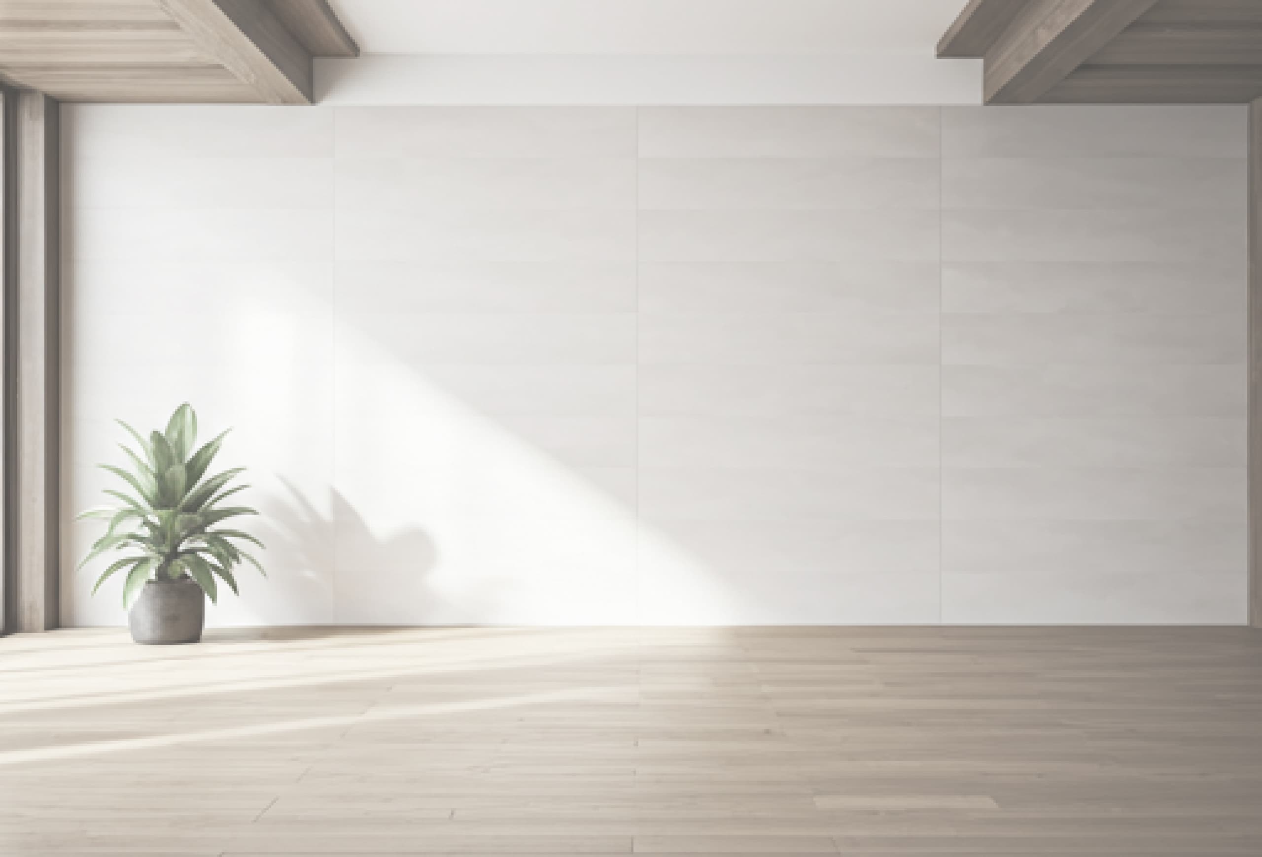 Luxury flooring installation in a modern architectural space